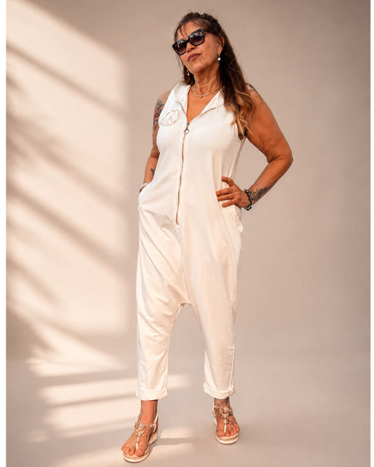 🖤🤍 Jumpsuit „Peace & Style“