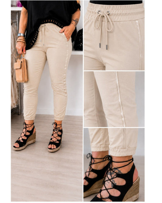 Jogpant Hose in beige