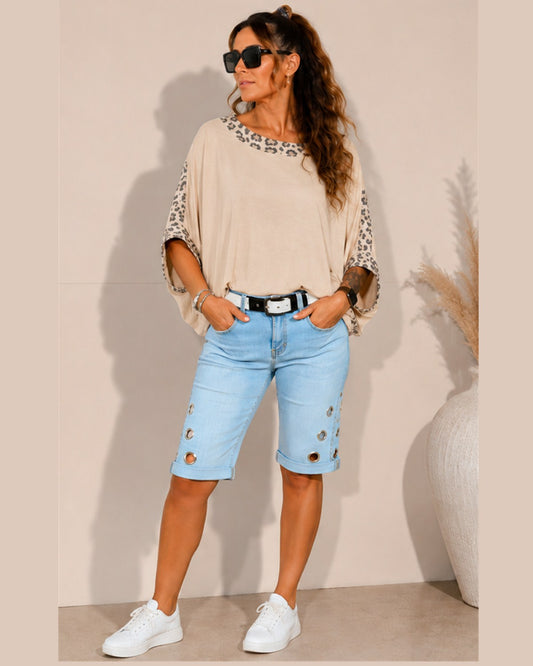 T-Shirt Leo beige