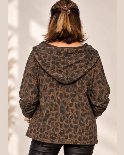 Leo Hoodie Damen aus Sommersweat | DeLuLu Fashion Corner